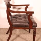 Regency Mahogany Office Chair circa 1810