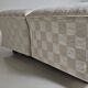 Canapé modulable Fiandra en tissu à carreaux crème par Vico Magistretti pour Cassina