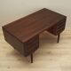 Bureau en palissandre, design danois, années 1960, designer : J. Svenstrup
