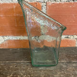 Vintage Bubble Glass Cascade Design Vase #C868
