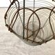 Metal salad basket