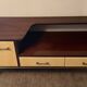 Vintage teak TV cabinet sideboard