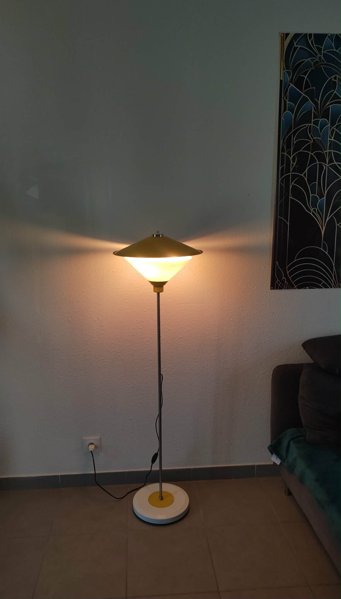 Vintage floor lamp 1980