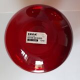 Set of 3 burgundy vases vintage look design by Johanna Jelinek - Ikea