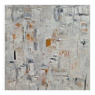 Abstract painting table