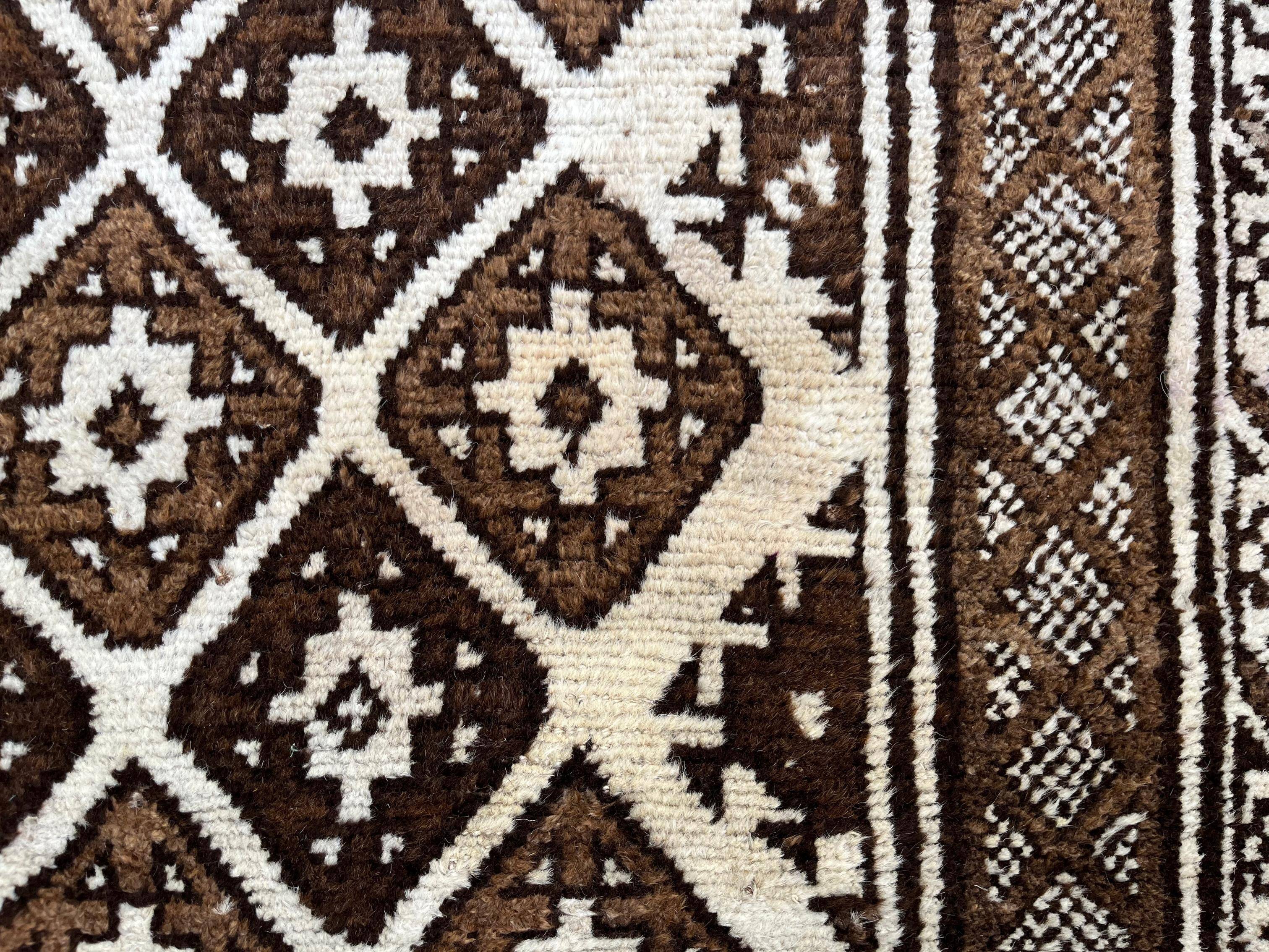 Vintage Persian Luri Gabbeh Rug 245x138 cm medium, shabby chic Red