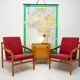 Paire de fauteuils vintage de style scandinave, 1960