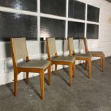 Set of 4 vintage teak chairs, Johannes Andersen, 1960