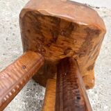 Vintage tripod stool