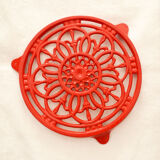 Cast iron underside