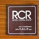 Set of 6 RCR Royal Cristal Rock glasses, Victoria model