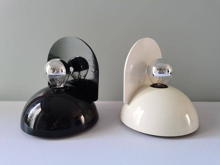 Pair of table lamps Buco by Claudio Dini - Artemide