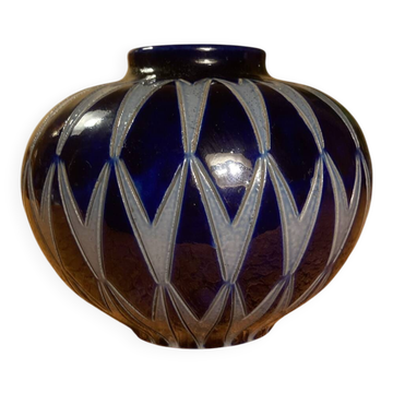Miniature round vase Art Deco Hubert Krumeich