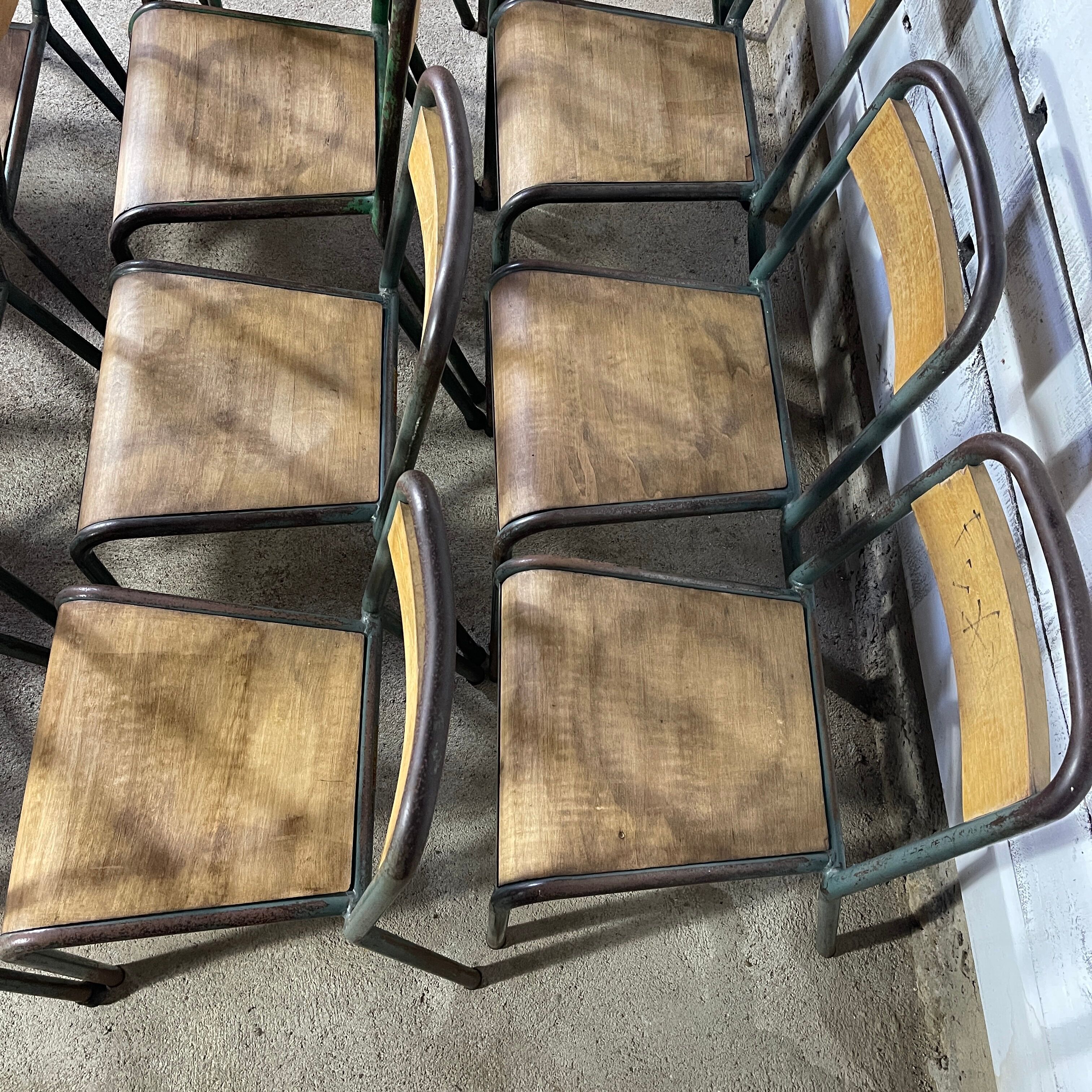 Set of 18 stella school chairs