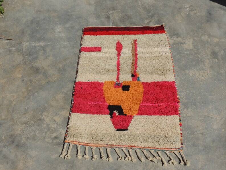 Handmade Berber rug 250cmx150cm