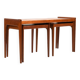 Erling Torvits for Heltborg Møbler 1960s Teak Nesting Tables