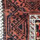 Tapis ancien Turkmen afghan Belutch laine 162x90 cm