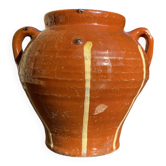 Jarre poterie en terre cuite ancienne