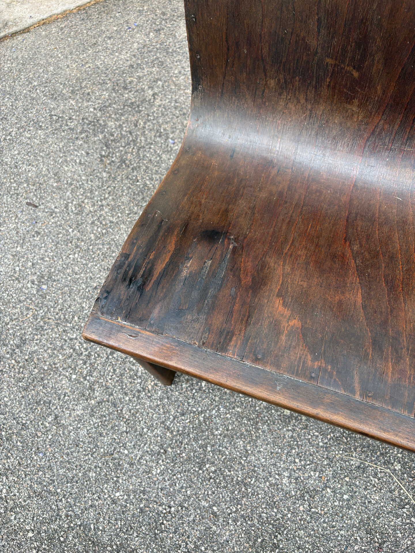 Banc bistrot bois 6 pieds 