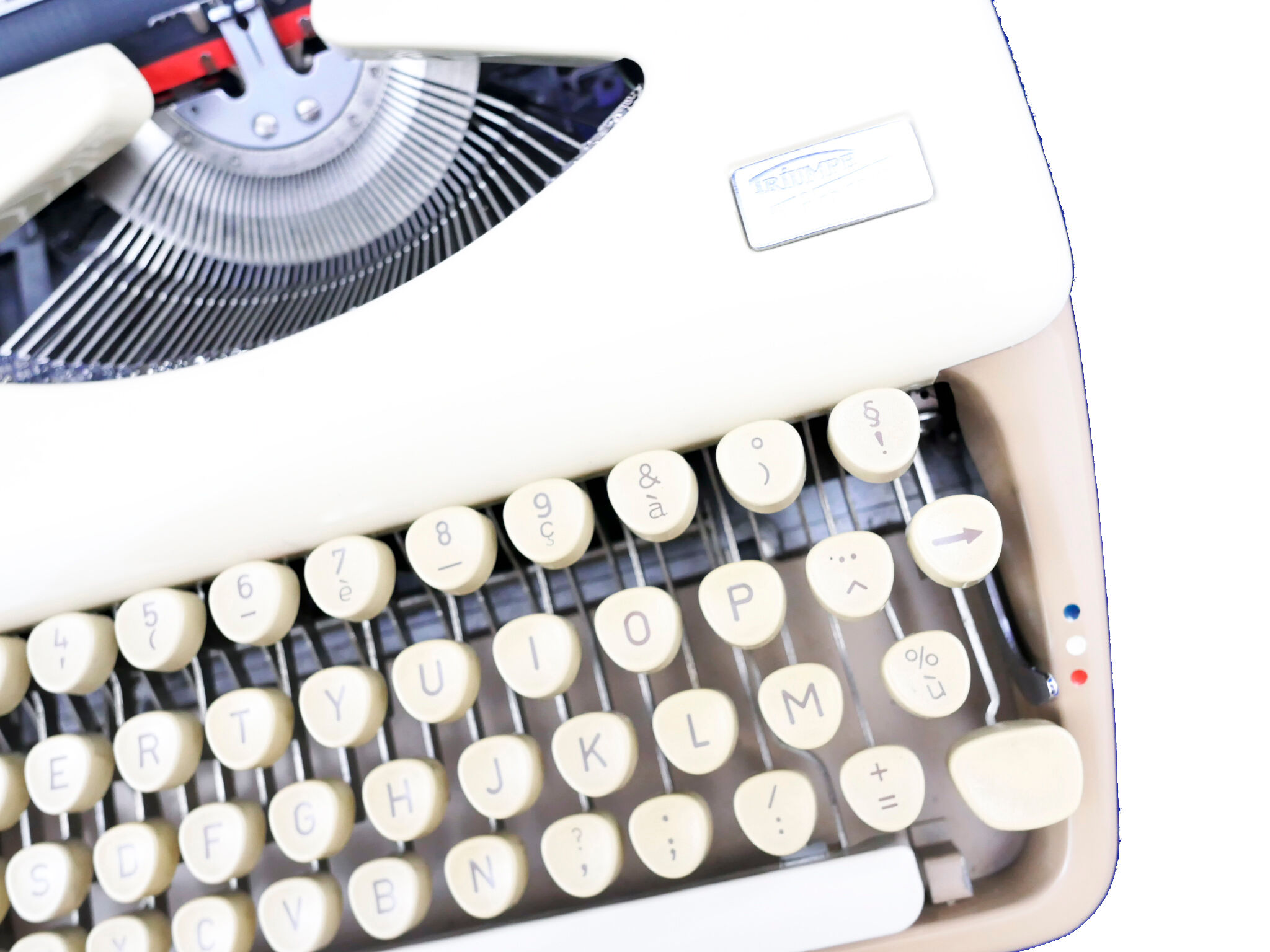 Triumph Tippa typewriter revised new ribbon