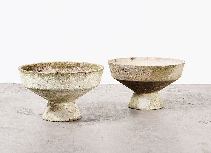 Pair of planters, switzerland 1960s