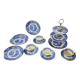Dutch earthenware, Castillo model dessert service