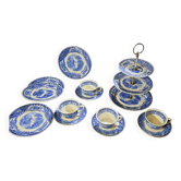 Dutch earthenware, Castillo model dessert service