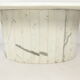 Mid-century italian marble oval coffee table, 1980s