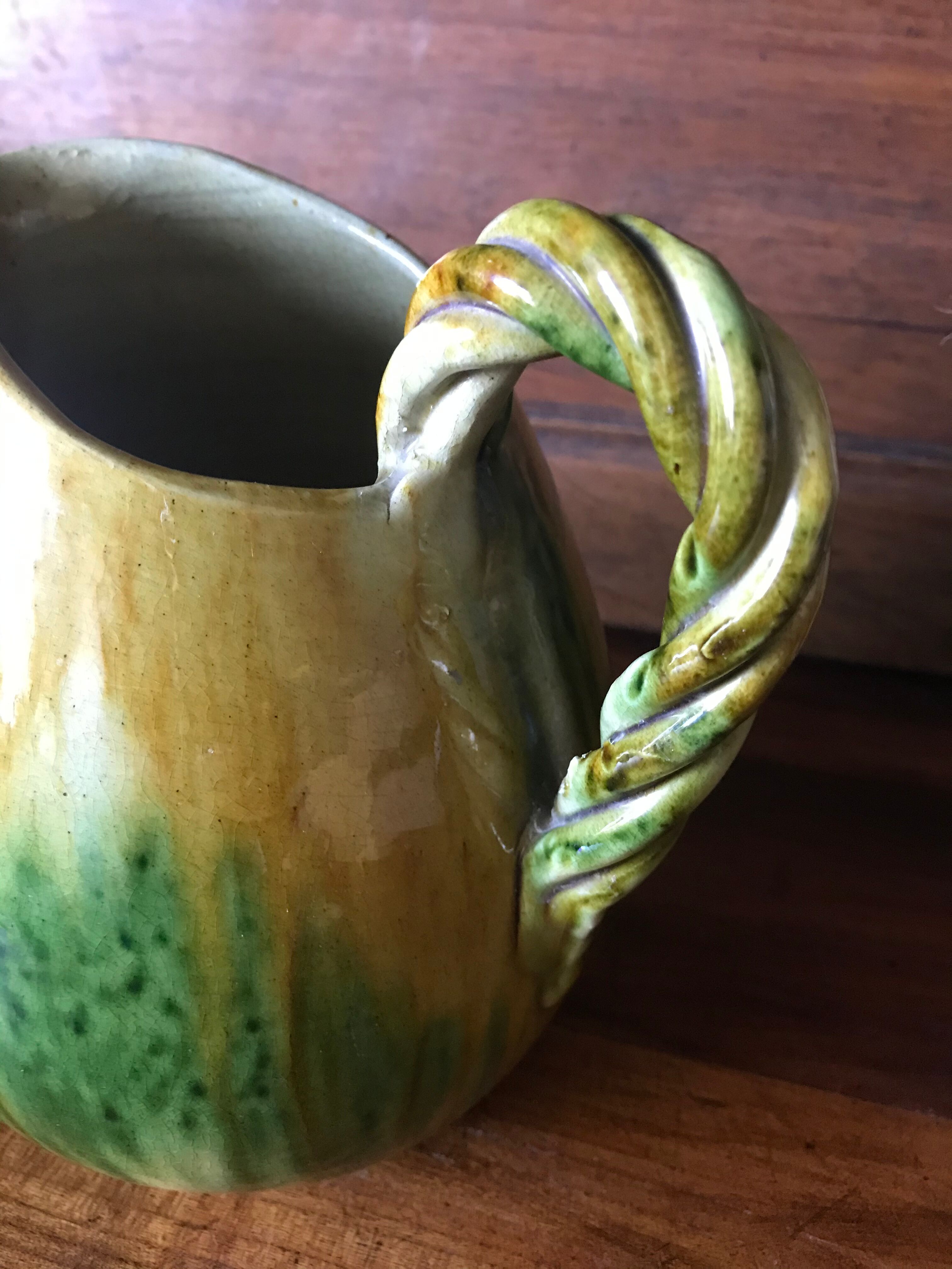 Vallauris sandstone pitcher