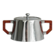 Metal sugar bowl