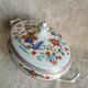 Oval soup pot in Limoges Bernardaud porcelain, Pondicherry model