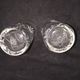 lot of 2 glasses saint louis crystal massenet 13cm