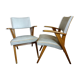 Pair of armchairs feet compass from the years 60