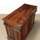 Ancient baroque walnut buffet with decorations, 18th century