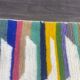 Handmade pure wool rug, size 2/3 m.