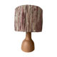 Lampe en ceramique faite main