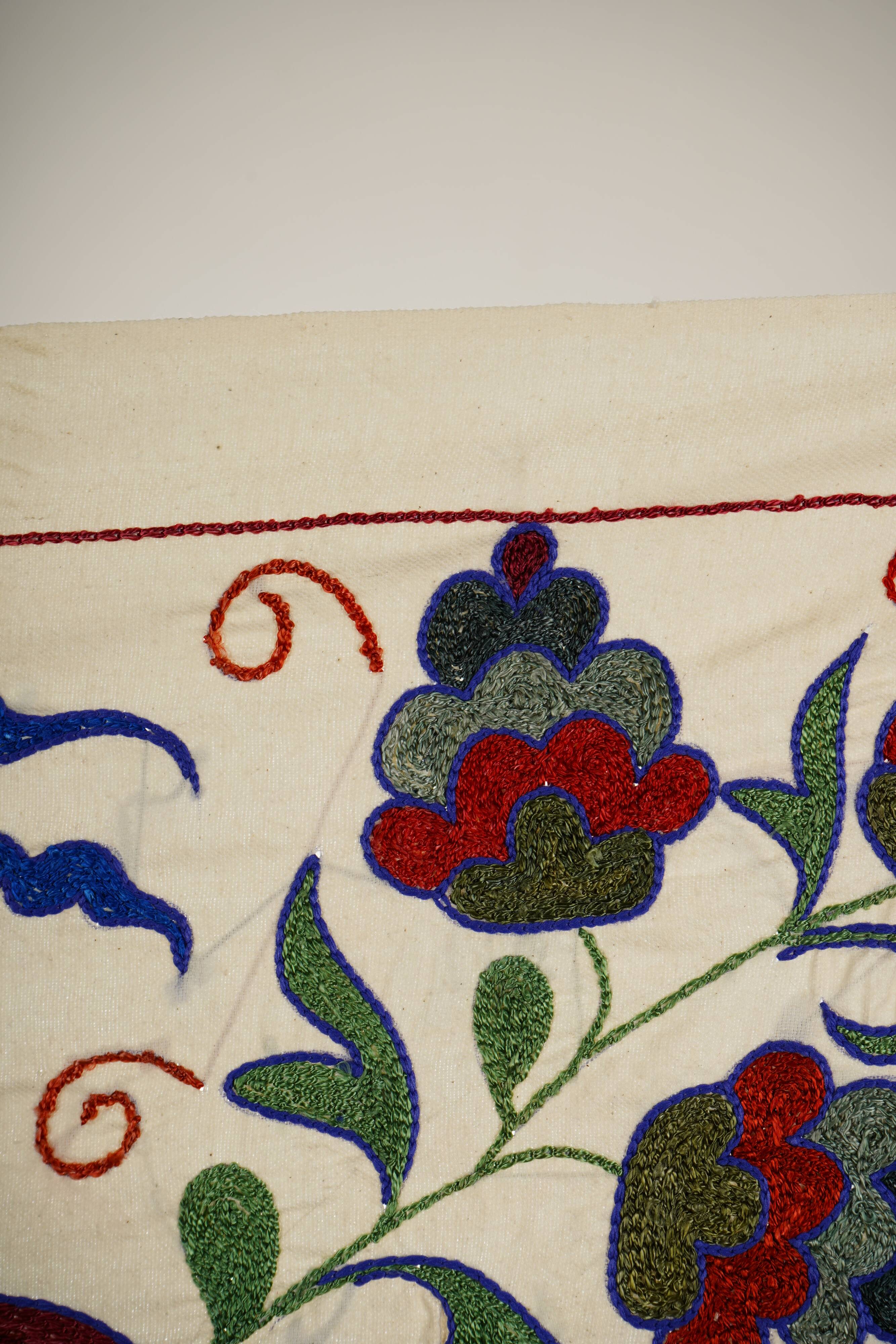 Tapis turc vintage noué à la main