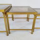 Brass pull-out tables