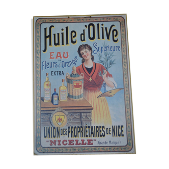 Advertising poster "olive oil"