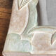 Carved wooden mirror
