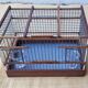 Cage à oiseau avec abreuvoir en verre