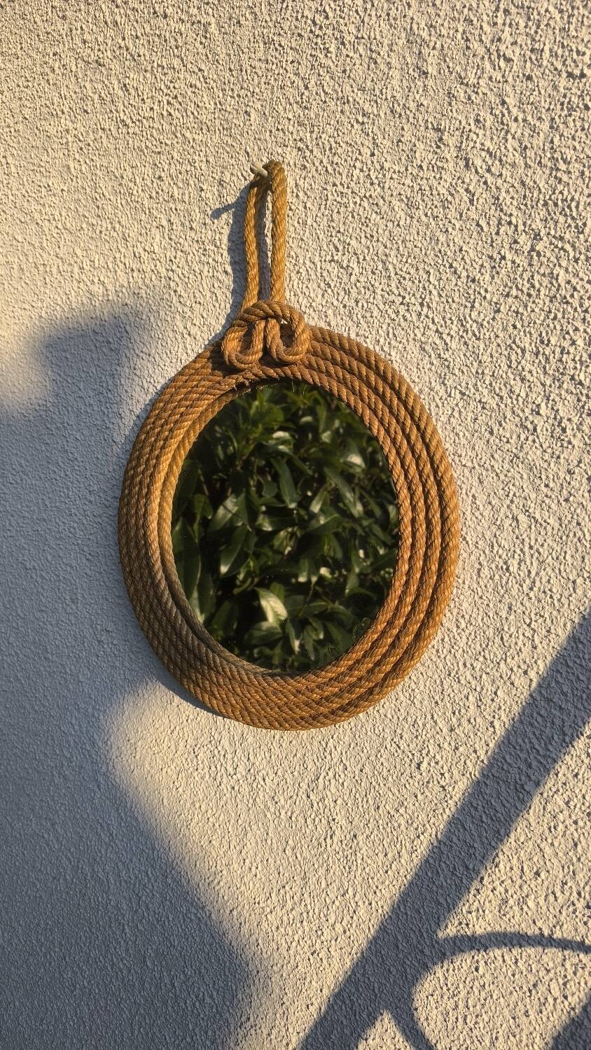 1950s rope mirror