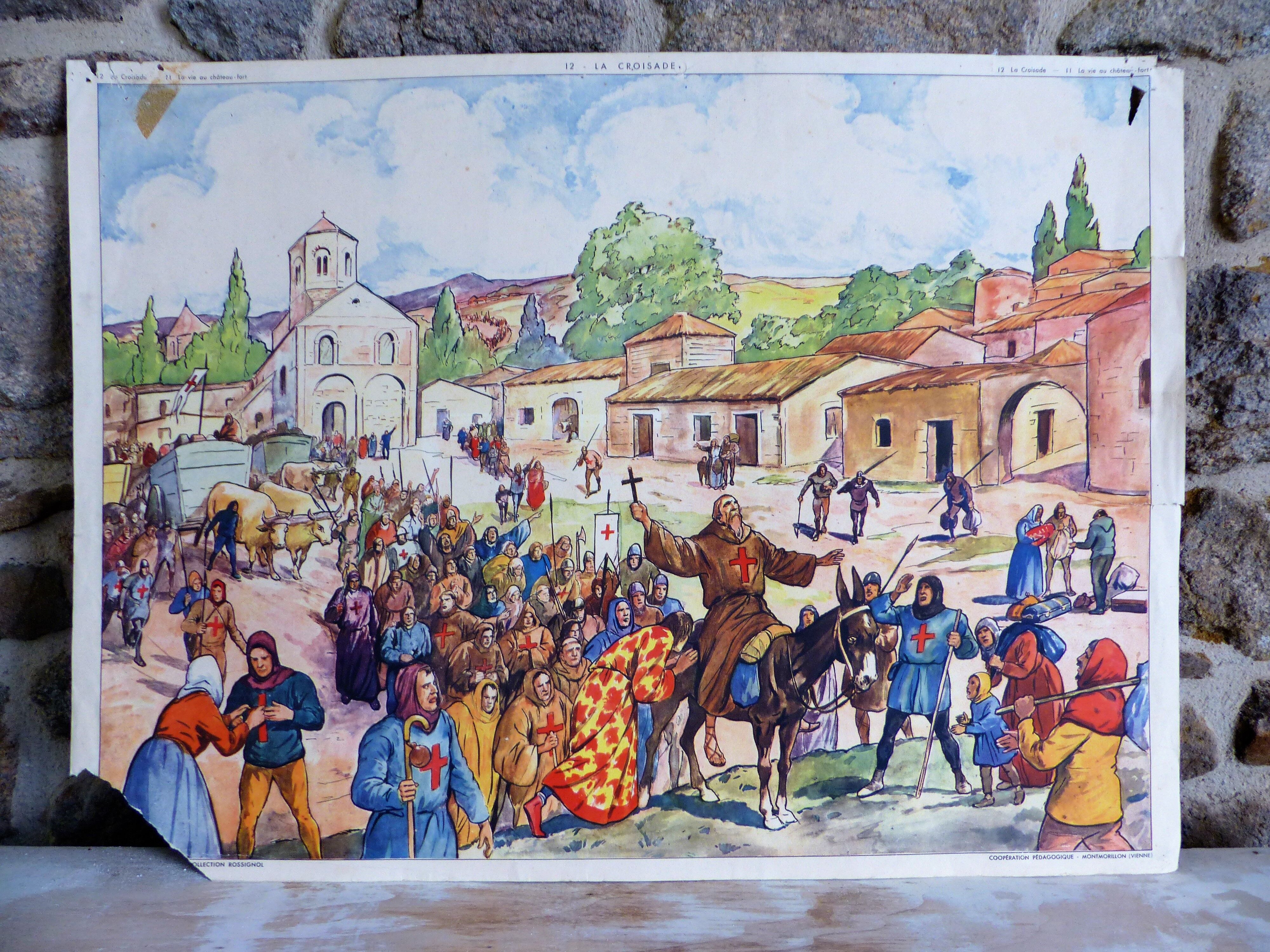 ROSSIGNOL school poster n ° 11 & 12 story theme