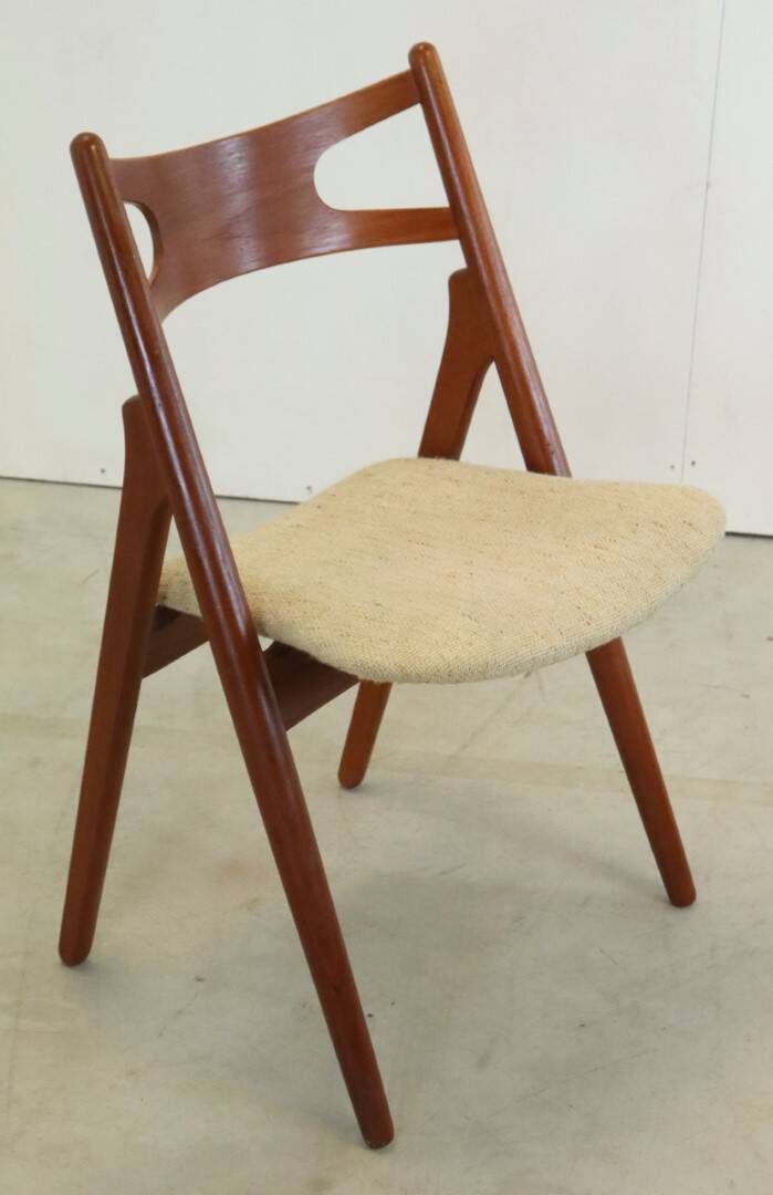 Set van 6 Hans Wegner voor Carl Hansen CH 29 stoelen