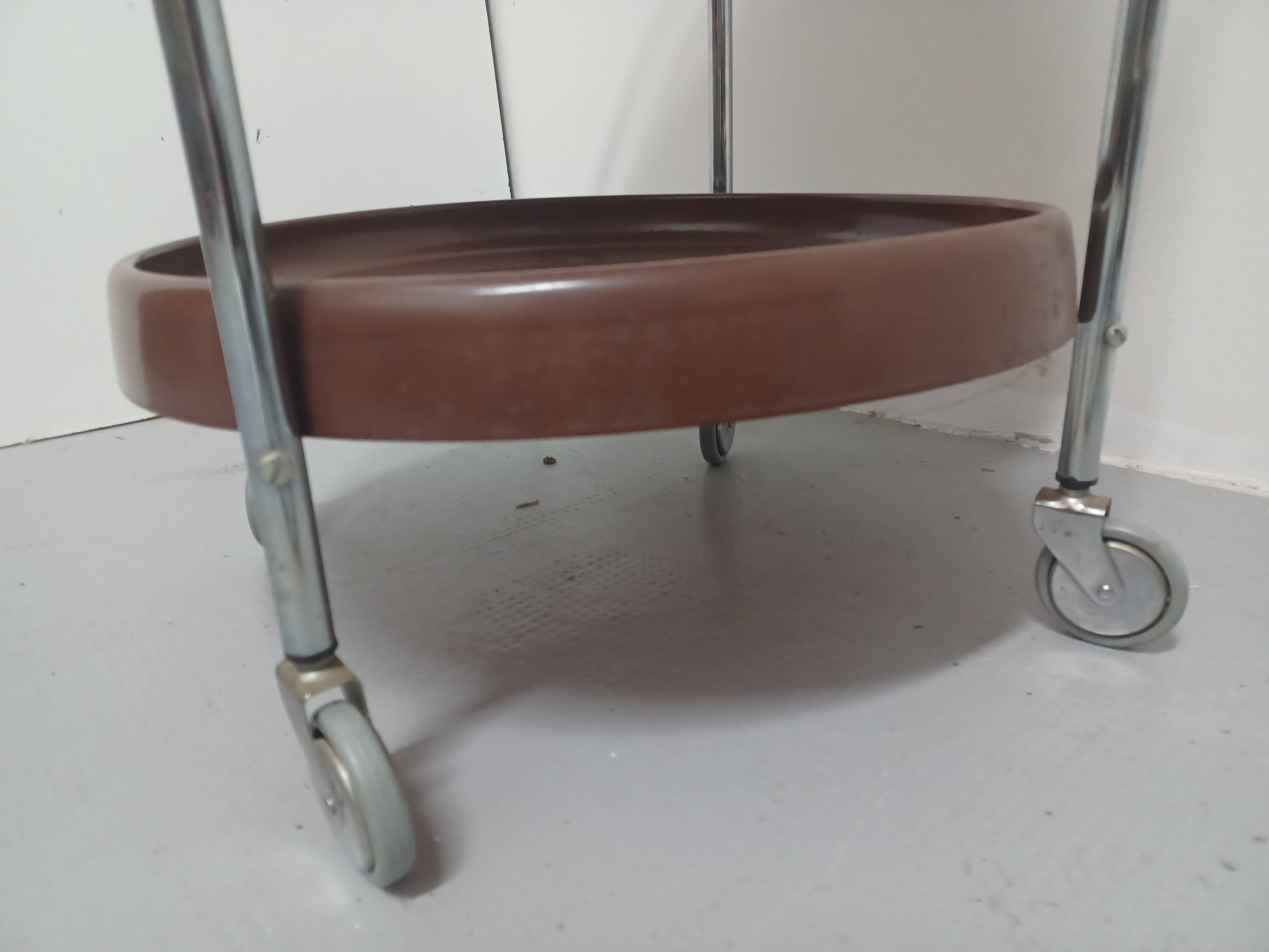 70's serving trolley