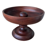 Wooden fruit bowl