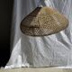 Suspension or rattan lampshade in the shape of a cloud or flattened bubble D60 H35