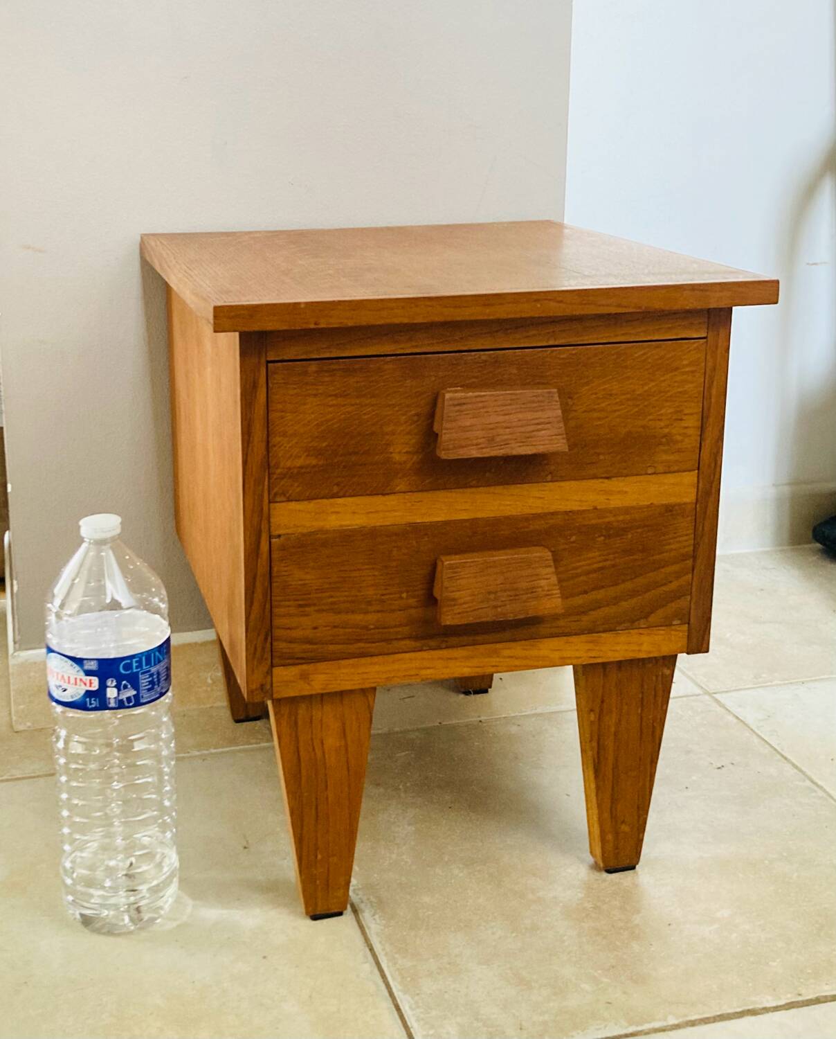 Art Deco oak bedside table from the early 20th century