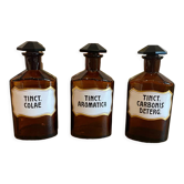 Apothecary bottles