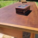 Bureau scandinave minimaliste pieds compas